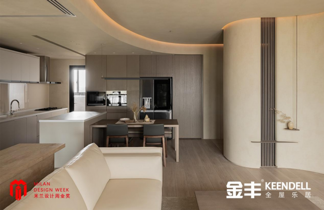 k1体育以匠心砥砺糊口美学金丰木门高定木作开启全屋定制家居新(图2)